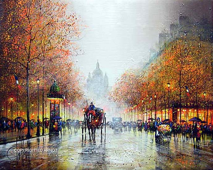 格安saleスタート ボ Guy Dessapt - Paris Monmarte 絵画